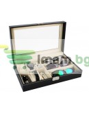 Елегантен органайзер за часовници и очила